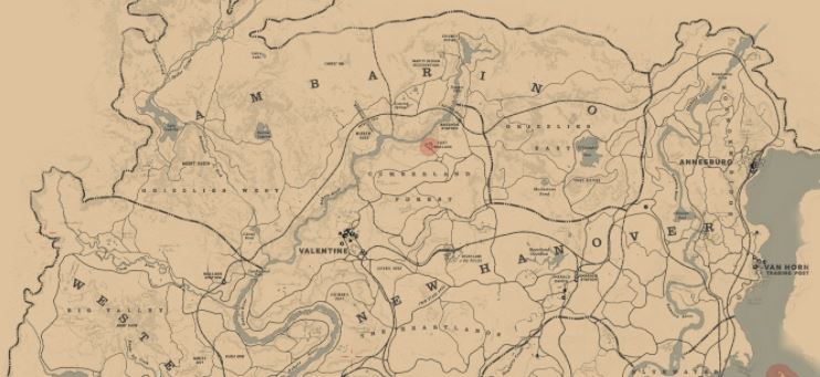 레 데리 2 덫 사냥꾼 지도